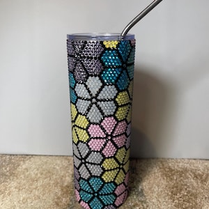 Flower Tumbler 30oz