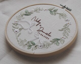 Candela Personalizzata Per 40 Anni Di Matrimonio – Design Rubino Con Nome E Data – Regalo Unico Per Coppie – Candela A Colonna 250/80 Mm, Bianco