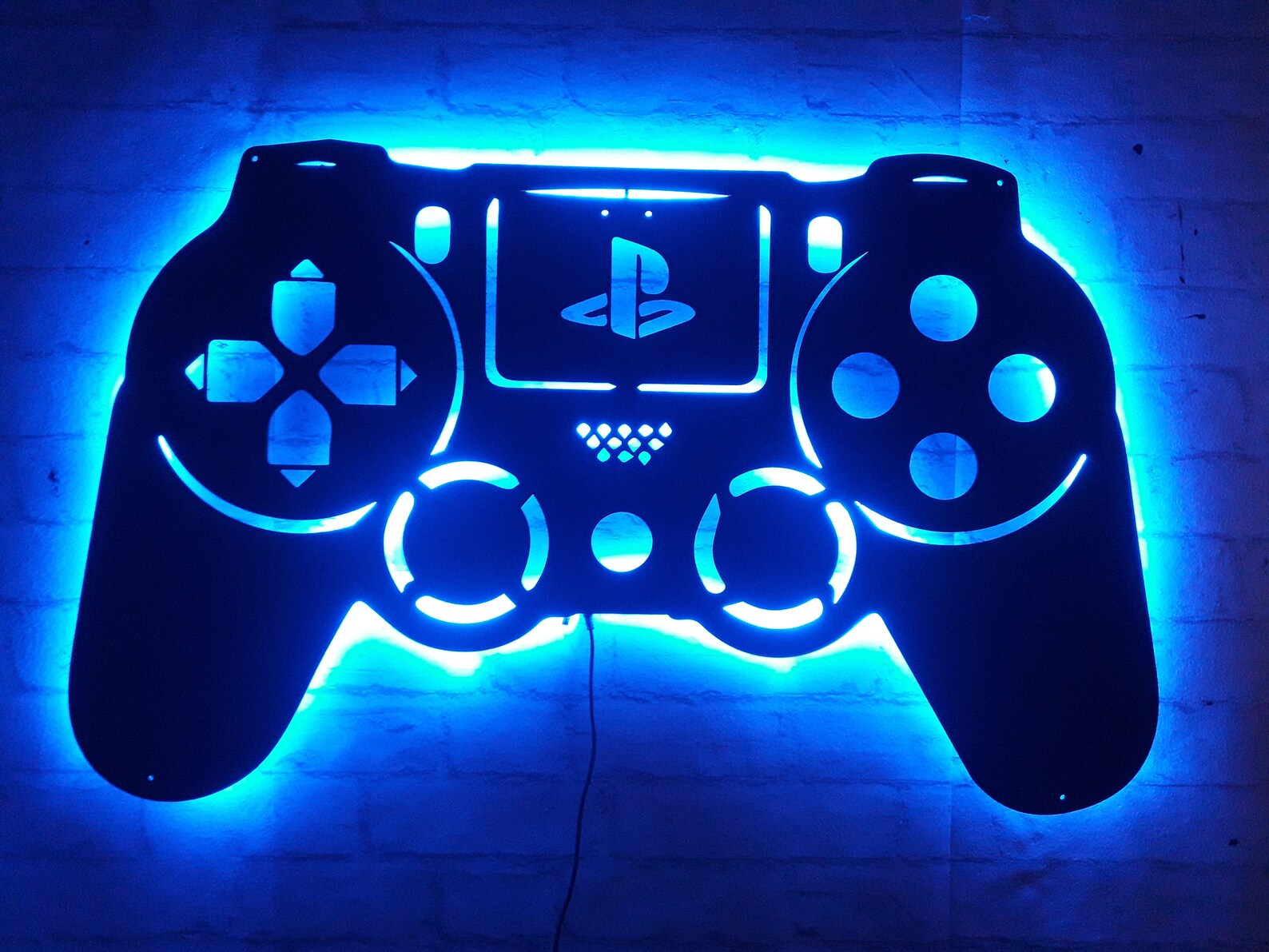 LED beleuchtete Playstation PS4 inspirierte Controller Etsy
