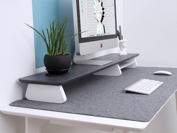 Desk Accessories Monitor Stand Desk Shelf Monitor Riser Computer Stand Office  Desk Accessories Schreibtischorganisation 