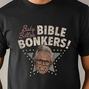 ヴィンテージ ベビービリー Tシャツ バイブルボンカーズ 彼へのギフト ブラック Bella+ キャンバス 3001 プレミアムTシャツ 送料無料