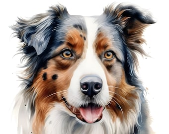 Retrato de mascota personalizado en acuarela, retrato de mascota personalizado, retrato de perro, retrato de gato, acuarela digital, retrato de mascota personalizado a partir de foto