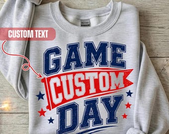 Custom School Mascot PNG, Game Day Team Spirit Shirt Design, Sports Logo Sublimation File (Digital Download)