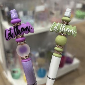Let Them Silicone Bead