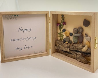 Pebble Art Greeting Box