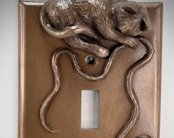Cat Switch Plate Cover
