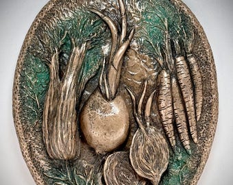 Mirepoix Vegetable Wall Hanging