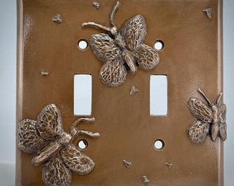 Butterfly Double Switch Plate Cover