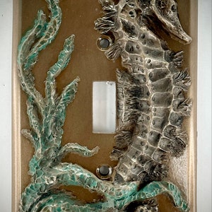 Seahorse Switch Plate Cover