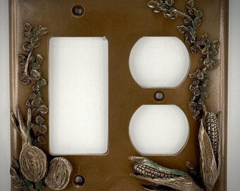 Vegetable Rocker and Outlet Switch Plate Cover
