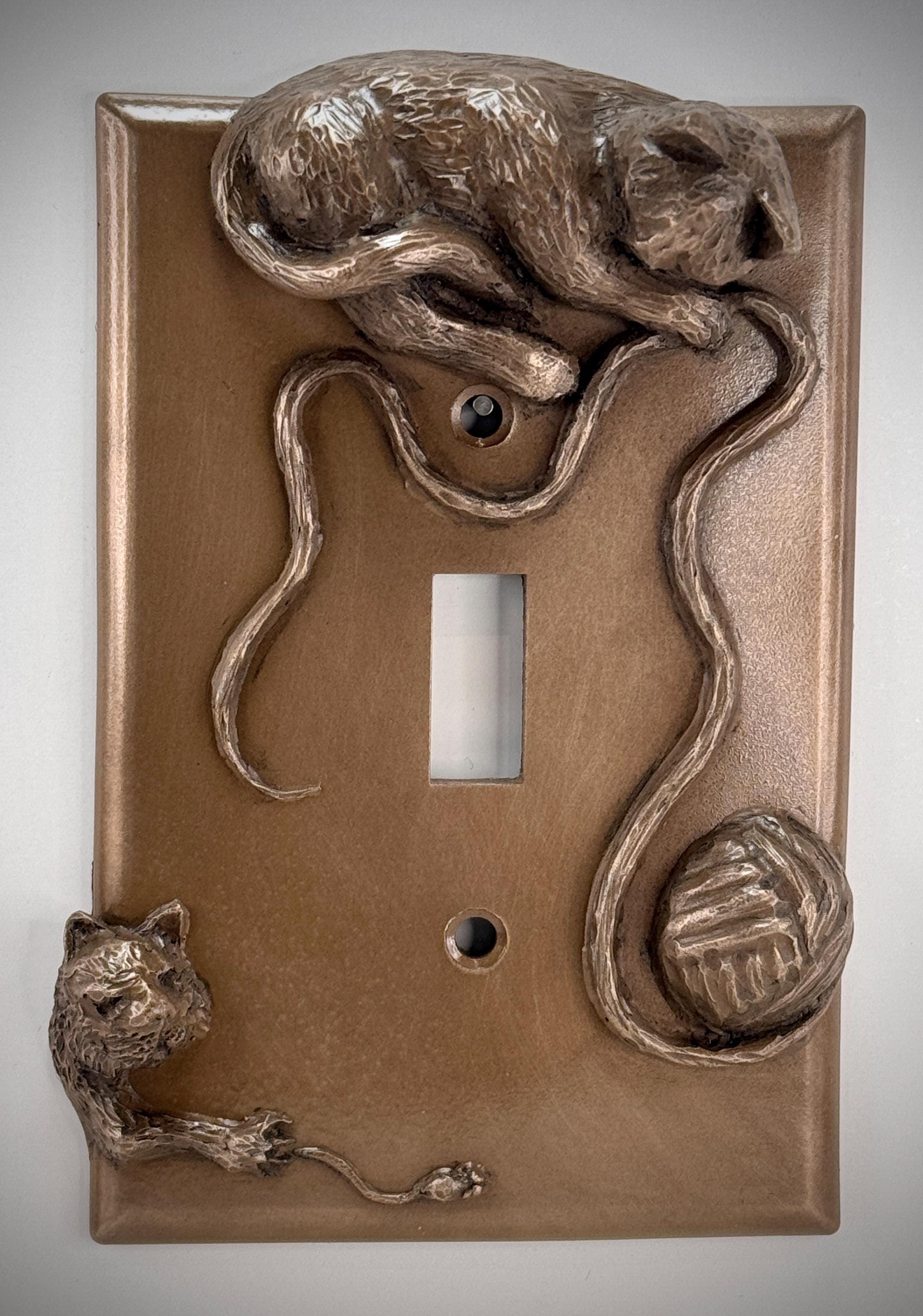 Cat Switch Plate Cover - Etsy