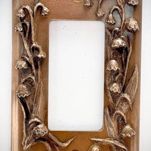 Placa de proteção do interruptor basculante Lily of the Valley
