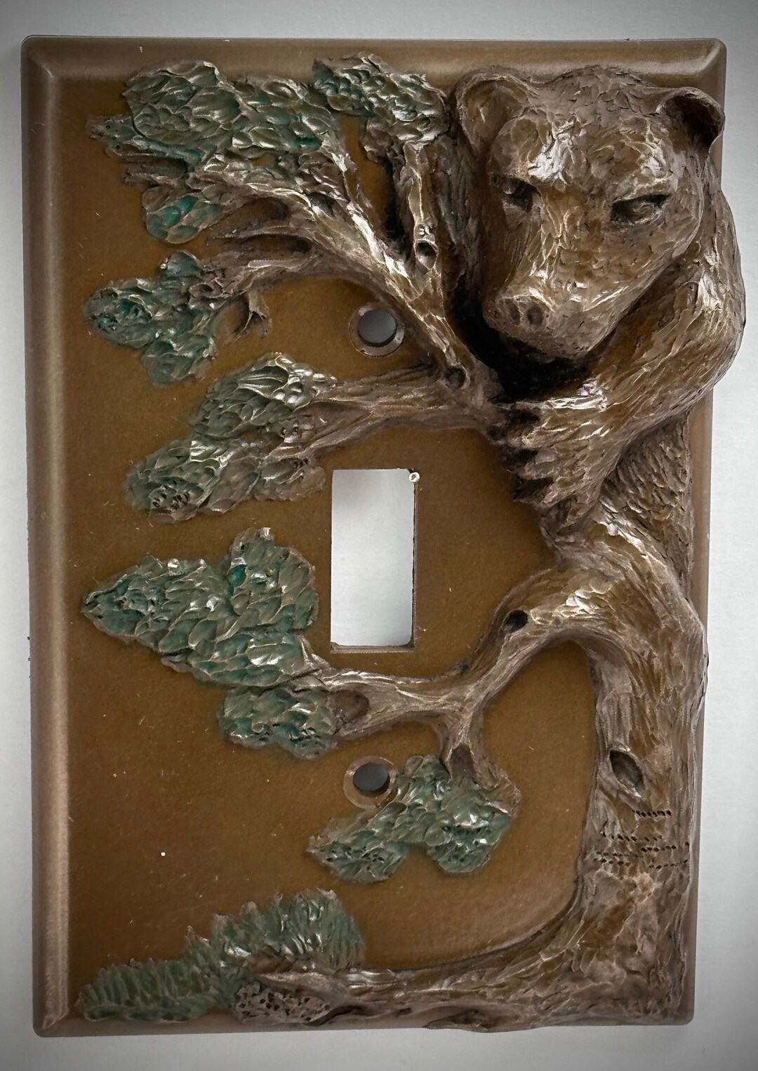 Bear Switch Plate Cover Etsy