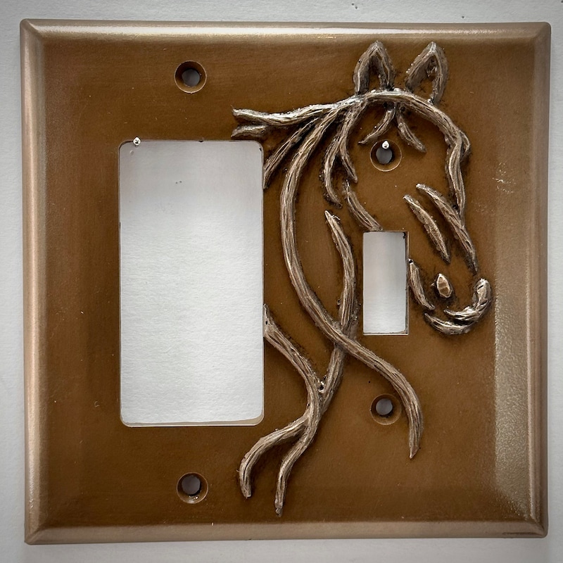 Horse Light Switch Cover - Etsy