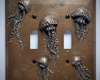 Jellyfish Double Switch Plate Cover