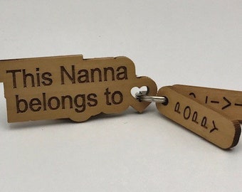 Nanna Solid wooden Alder Key keying