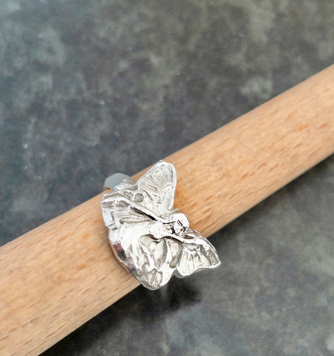 Fairy Ring Magical Fairea Ring Fae Jewellery Pagan Ring Etsy