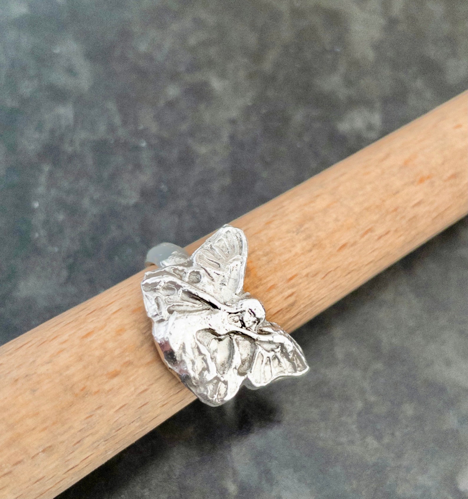 Fairy Ring Magical Fairea Ring Fae Jewellery Pagan Ring Etsy