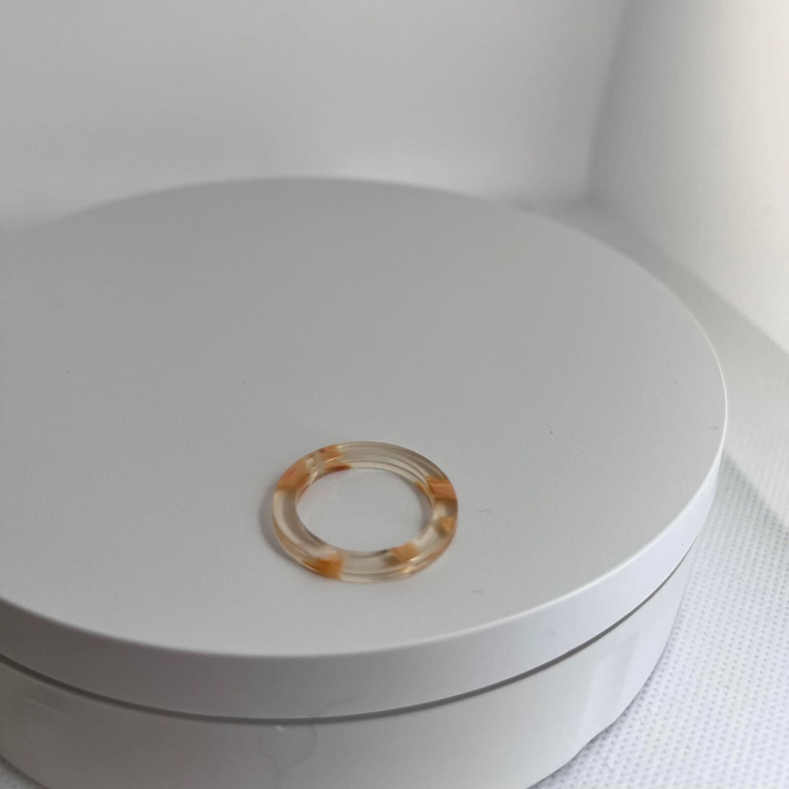 Resin Rings - Plastic Rings - Yellow Resin - Red Resin - Blue Resin ...