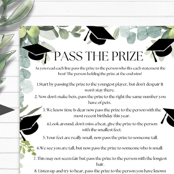 Graduation Games Bundle, Graduation Games Printable, Graduation Party ...