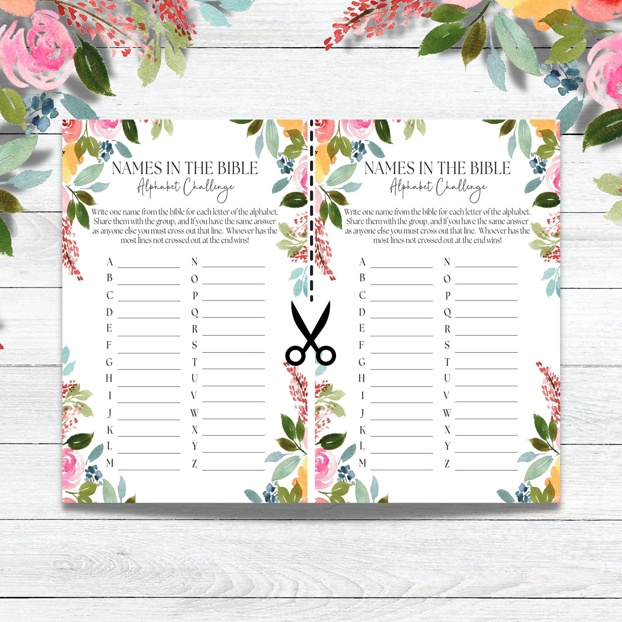 Bible Party Game Bible Games for Kids & Adults Fun Church Party Games