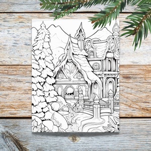 Christmas Coloring Pages, Christmas Coloring Pages Printable, Christmas Coloring Pages for kids, Adult Printable Coloring Sheet