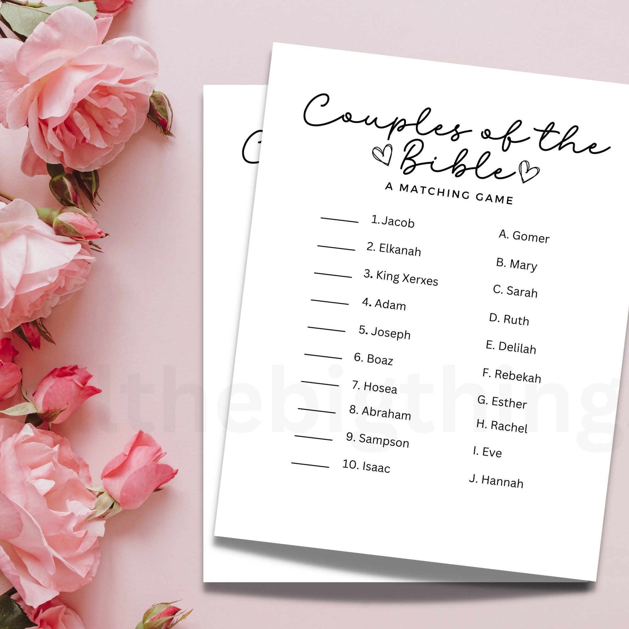 bible-couples-game-bible-couples-quiz-church-bridal-shower-game-printable-bible-couples-game-biblical-couples-game-christian-shower-etsy for Bible Couples Quiz Free Printable Bible Couples Game, Bible Couples Quiz, Church Bridal Shower Game, Printable Bible Couples Game, Biblical Couples Game, Christian Shower - Etsy for Bible Couples Quiz Free Printable