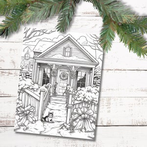 Christmas Coloring Pages, Christmas Coloring Pages Printable, Christmas Coloring Pages for kids, Adult Printable Coloring Sheet
