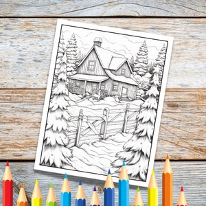 Kerst Kleurplaten, Kleurplaten voor Kinderen, Kerst Kleurplaten, Vakantie Kleurplaten, Santa's Slee, Preschool kleurplaat