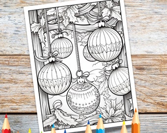 Colorear Navidad, Páginas para colorear para niños, Páginas para colorear de Navidad, Colorear vacaciones, Trineo de Papá Noel, Página para colorear preescolar