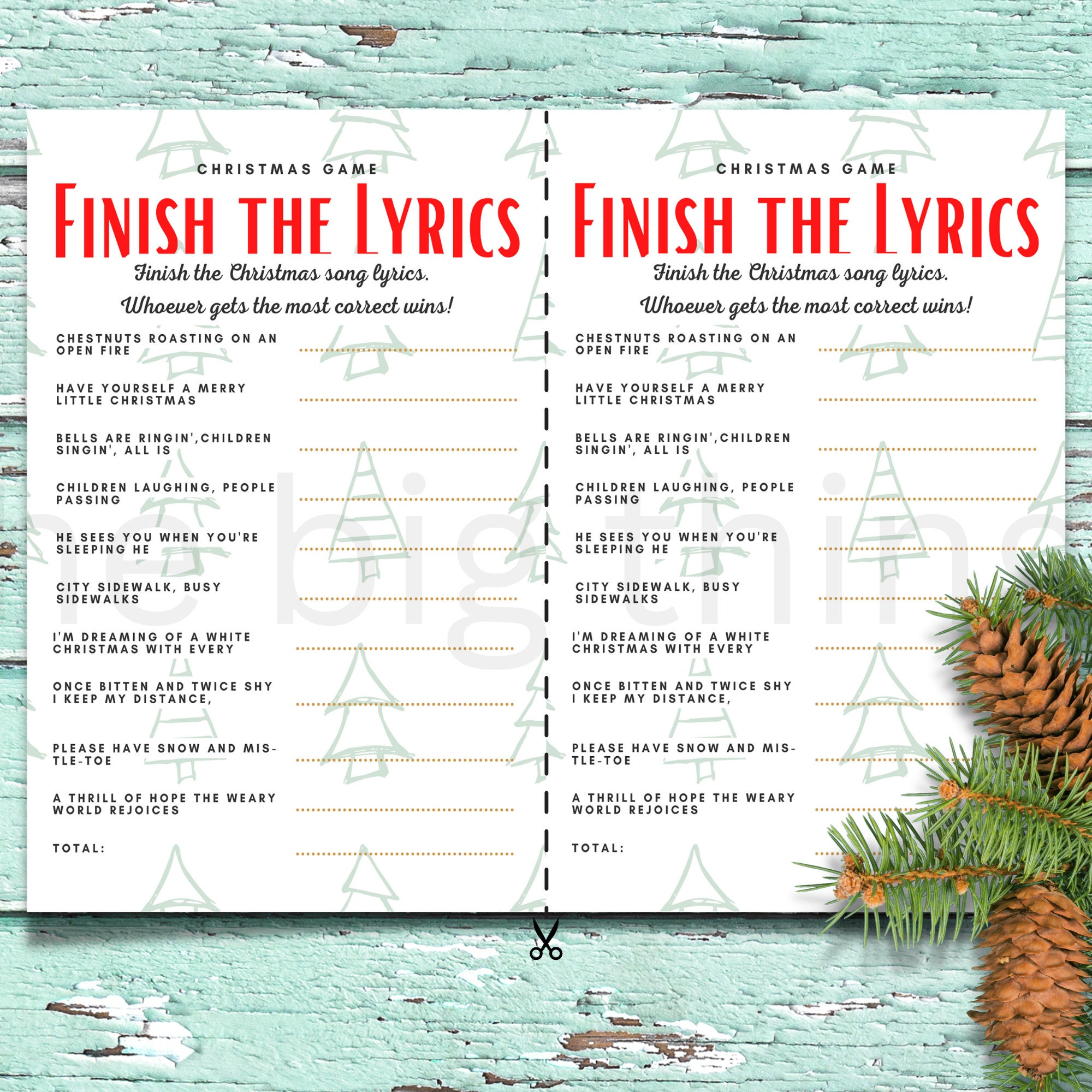 Finish the Lyrics, Christmas Game, Finish the Christmas Song Game ...