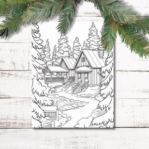 Christmas Coloring Pages, Christmas Coloring Pages Printable, Christmas Coloring Pages for kids, Adult Printable Coloring Sheet