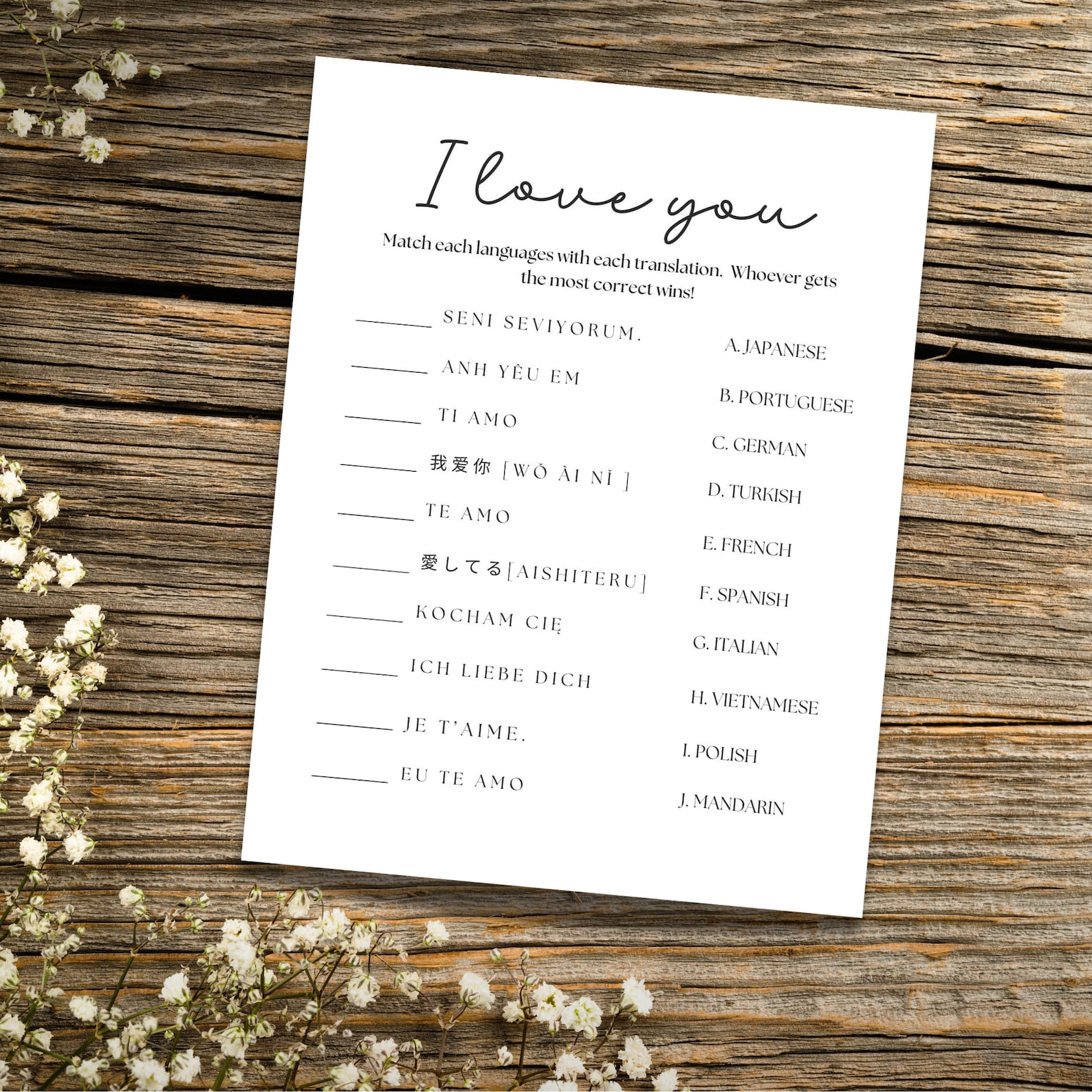 50th Anniversary, 25th Anniversary, Anniversary Trivia, Party Keepsake ...