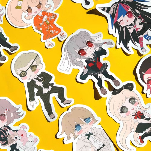 Danganronpa Stickers | Etsy