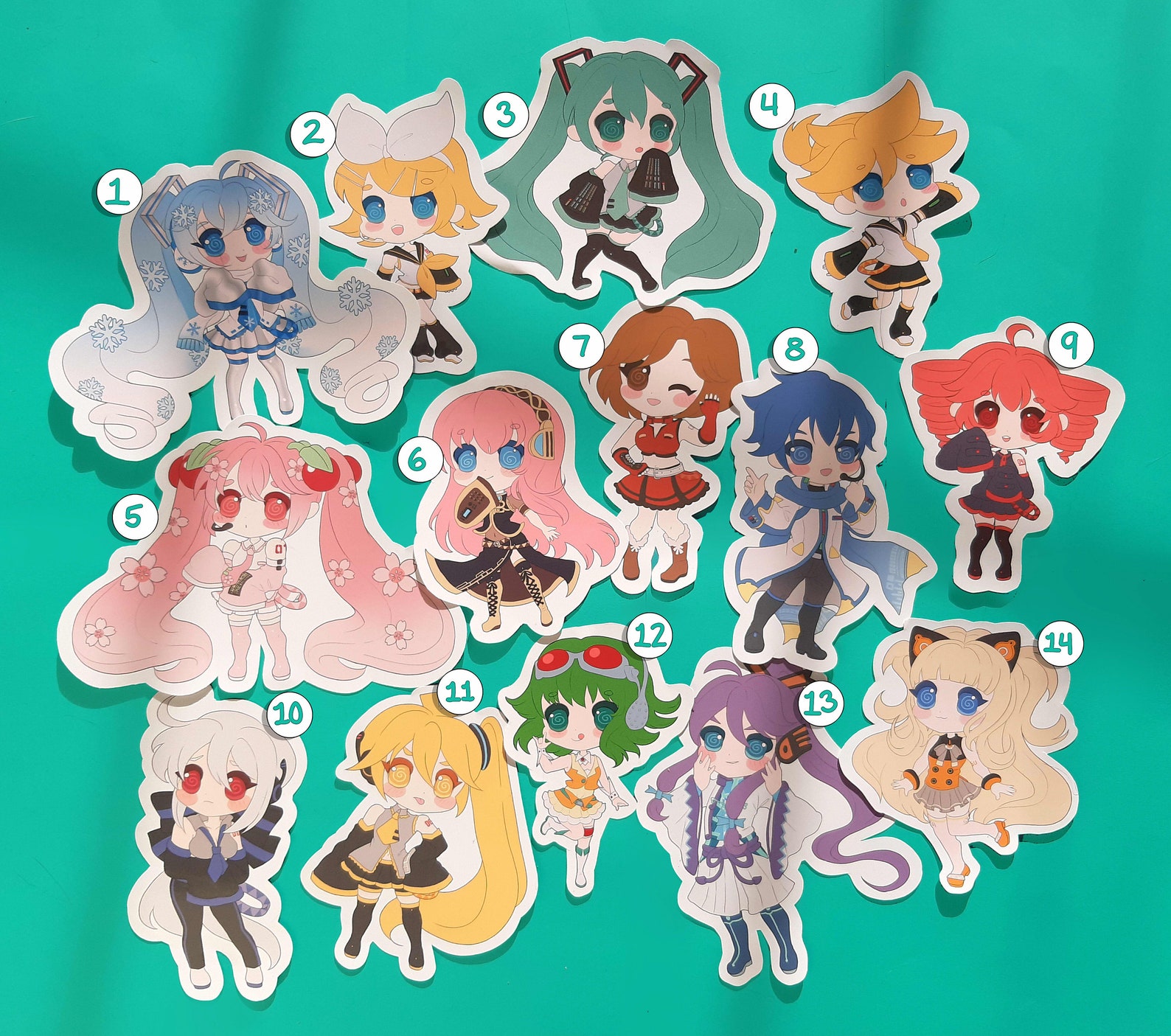 VOCALOID Stickers Etsy