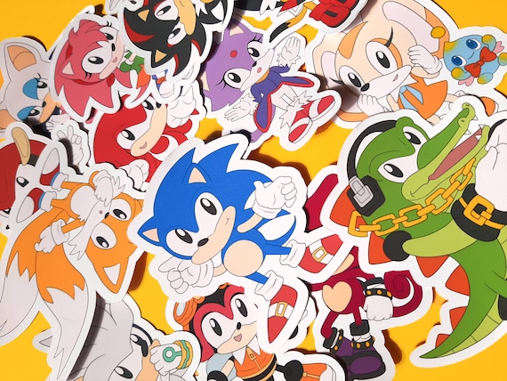 Sonic Stickers 