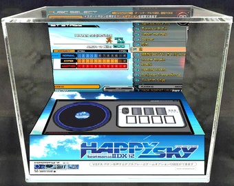 Beatmania IIDX Cube Diorama - 3D Videogame - Gift for Gamer