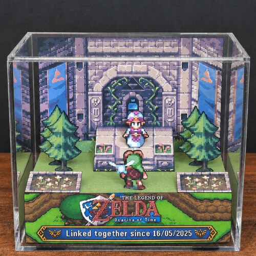 CUSTOMIZABLE Legend of Zelda Anniversary /valentine's Box, Zelda