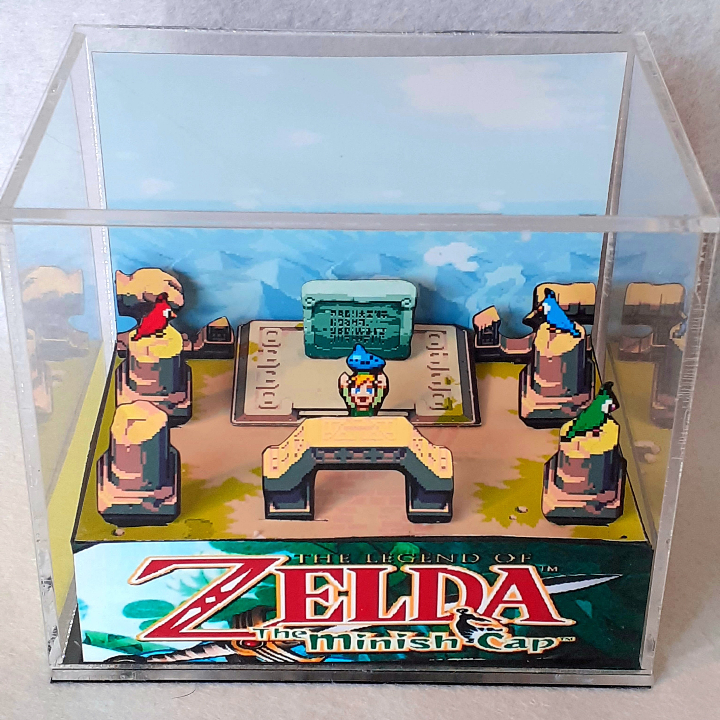 Pokemon: Great Wave Cube Diorama - 3D Videogame - Gift for Gamer - Shadow  Box - Miniature