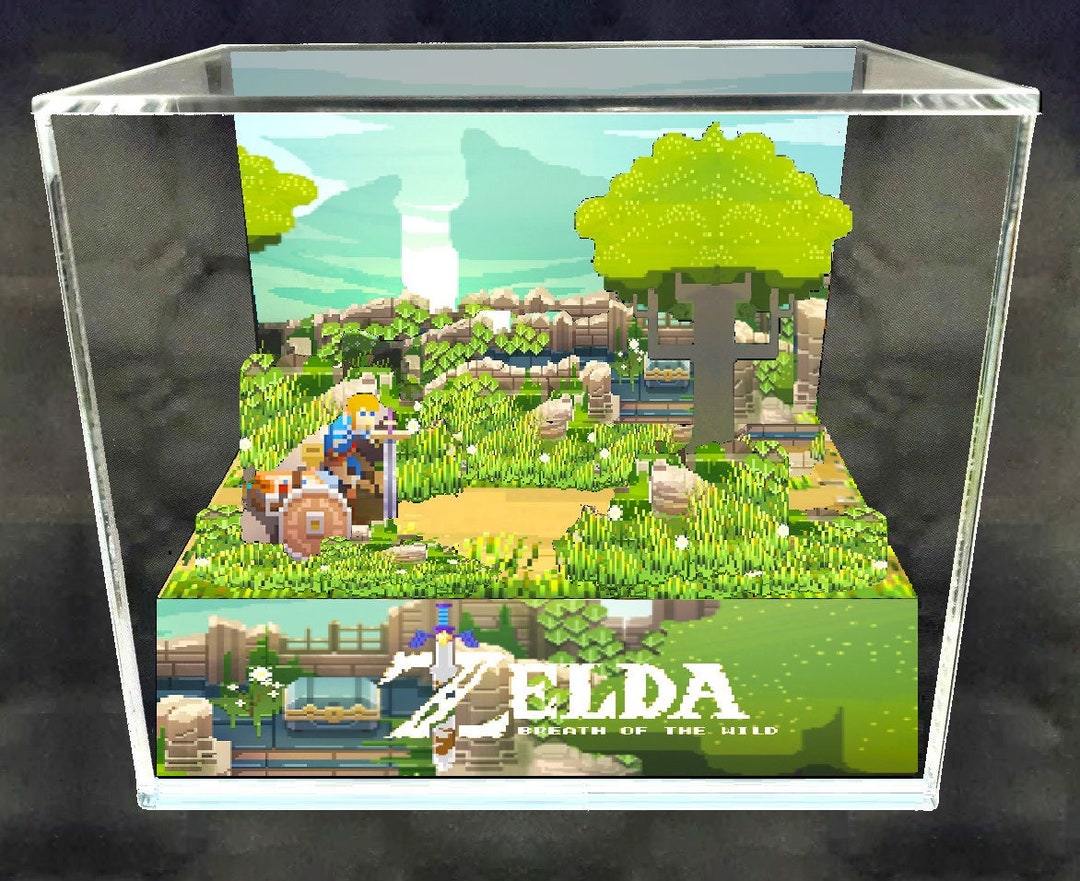 ZELDA LINK'S AWAKENING - Game Cube Diorama – Gamercubes