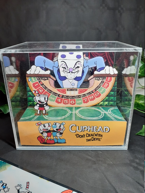 King Dice Diorama Available : Cuphead Game Replica 