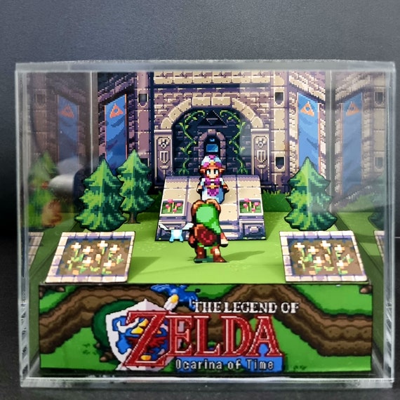 The Legend of Zelda: Ocarina Of Time 9in x 11in 3D Shadow Box