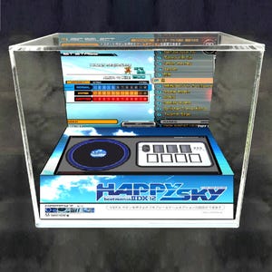 Beatmania IIDX Cube Diorama - 3D Videogame - Gift for Gamer - Shadow Box - Miniature