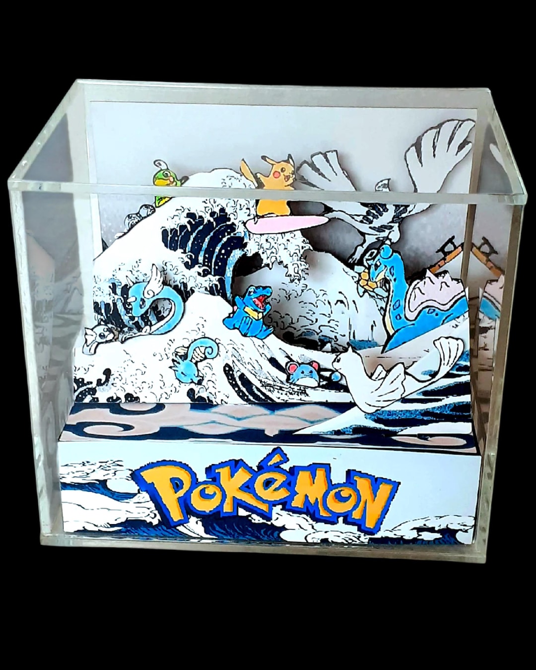 japanese pokemon card cube Pokmon Center Hiroshima Special Box (Japanese)  Black Wolf Collectibles LLC 100 HOLO BULK LOT JAPANESE