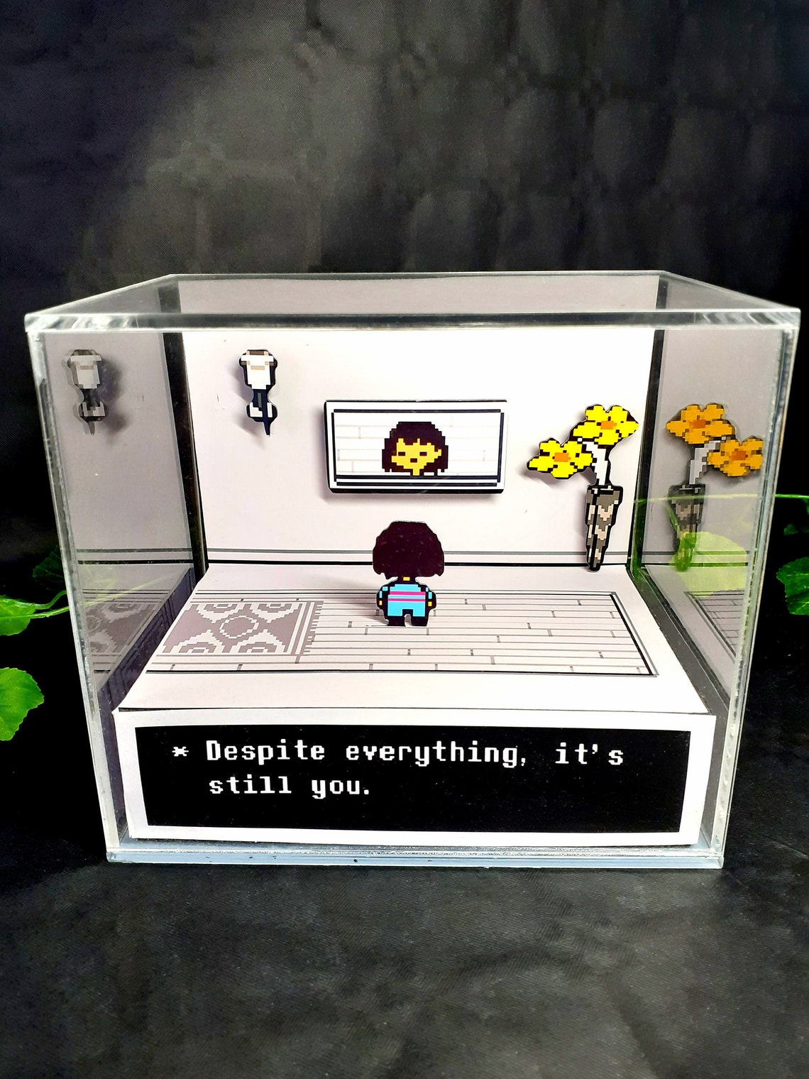 Undertale Despite Everything Cube Diorama image 0