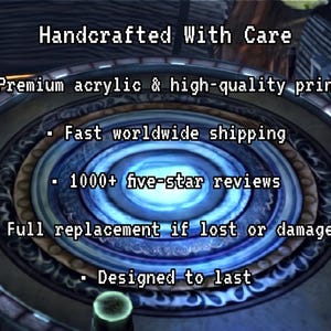 Final Fantasy X Cube Diorama -3D Videogame - Gift for Gamer - Shadow Box - Miniature image 7