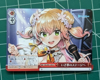 Hololive Momosuzu Nene Weiss Schwarz 3D card (+ Free Bonus!) PRICE REDUCED