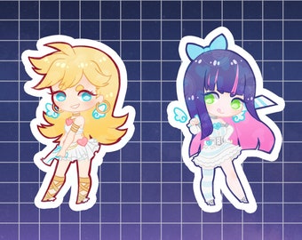 Panty/Stocking Holo Stickers (2")