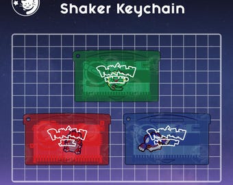 RSE GBA Cartridge Shaker Keychains