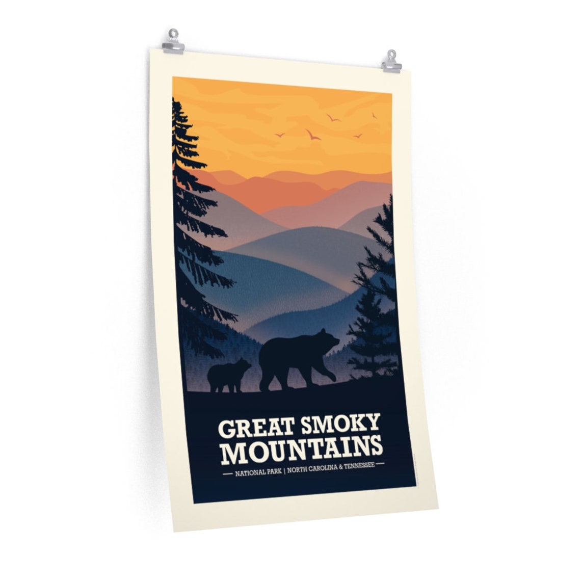 Great Smoky Mountains National Park Premium Matte poster | Etsy